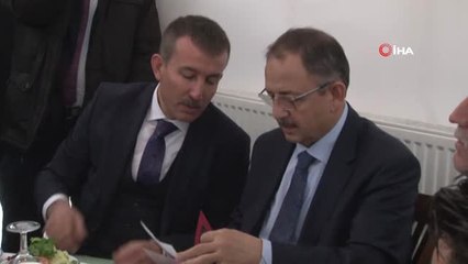 Mehmet Özhaseki Muhtarlarla Bir Araya Geldi