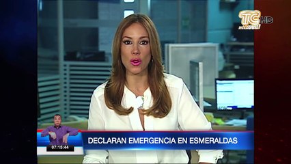Declaran emergencia en Esmeraldas por fuertes lluvias