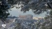 Athènes s'est réveillée sous la neige