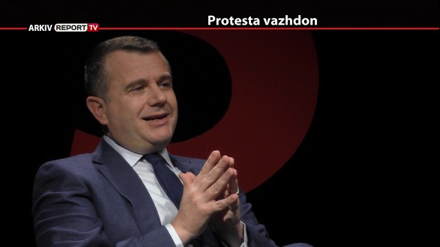 REPORT TV, 5 PYETJET NGA BABARAMO - PROTESTA VAZHDON, I FTUAR TAULANT BALLA - PJESA E DYTE