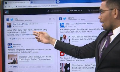 Warganet Soroti KPU yang Akan Berikan Pertanyaan Sebelum Debat Pilpres