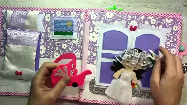 Elif’ in bebek evi - dollhouse. - aktivite kitabı