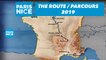 The route / Parcours - Paris-Nice 2019
