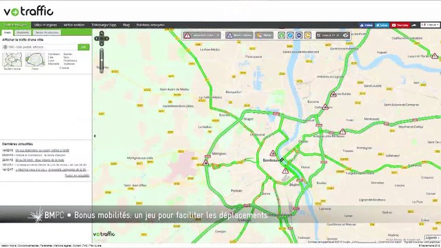 Bordeaux Métropole - Bonus mobilités, un jeu pour faciliter les déplacements