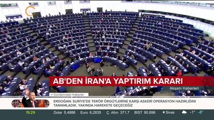 AB'den İran'a yaptırım kararı