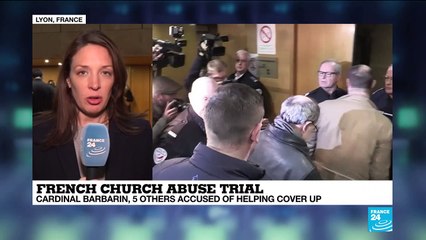 French Church Abuse Trial: Cardinal Barbarin and 5 others accused of helping cover-up