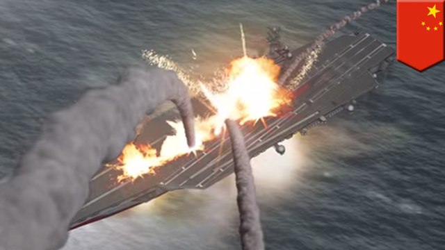 Chinese admiral warns Beijing can sink U.S. aircraft carriers