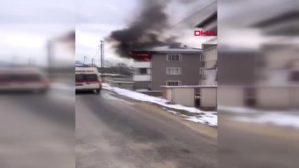 Denizli Bomba Gibi Patlayan Kombi Yangına Neden Oldu