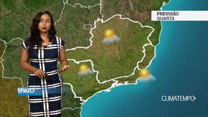 Download Video: Previsão Sudeste – Condições para chuva aumentam nesta quarta