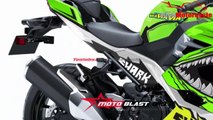2019 Kawasaki Ninja 250R Fi / Ninja 400R Fi Green Shark New Version | Mich Motorcycle