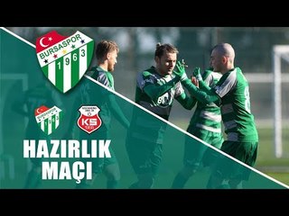 Hazırlık Maçı: Bursaspor - Kastamonuspor 1966 1. Yarı
