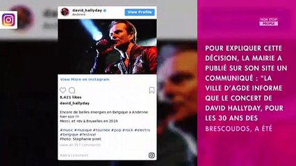 David Hallyday : ce concert qui aurait été annulé par la famille de Laeticia