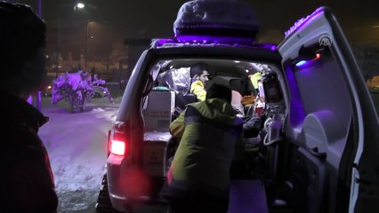 Rahatsızlanan kişi hastaneye paletli ambulansla taşındı - DÜZCE
