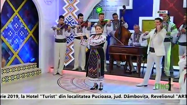 Madalina Artem - Floare alba de pe balta (Ramasag pe folclor - ETNO TV - 07.01.2019)