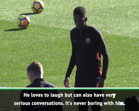 Tuchel hails 'talented but mad' Dembele