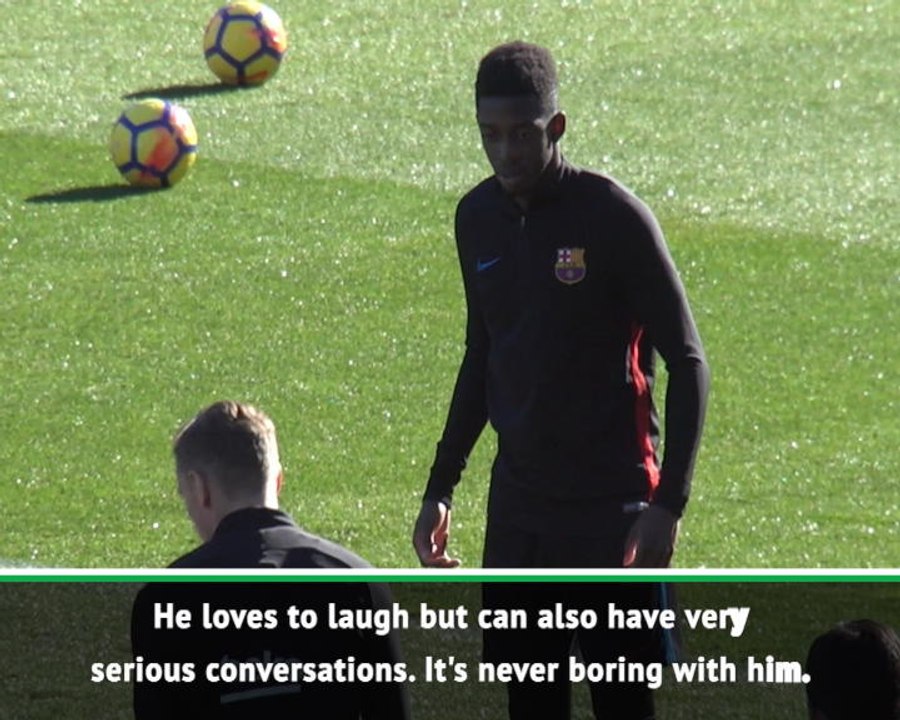 Tuchel hails 'talented but mad' Dembele