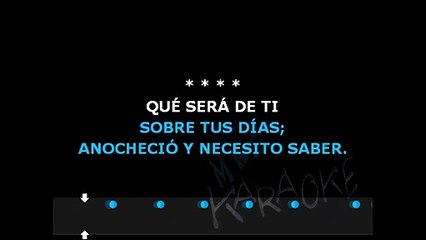QUE SERA DE TI - Banda Express (Karaoke)
