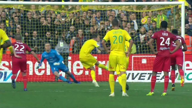 J12 FC Nantes - EA Guingamp ( 5-0 ) - Résumé - (FCN - EAG) 2018-19