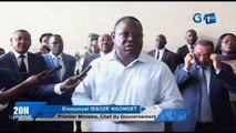 RTG/Le Premier Ministre et d’autres autorités visitent les locaux de la radio télévision Gabonaise