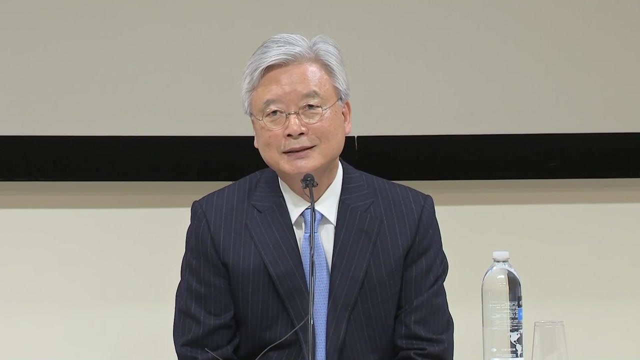 조윤제 "북미 물밑 접촉 지속...머지않아 준비회담 기대" / YTN
