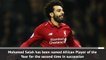 Mohamed Salah named African Player of the Year
