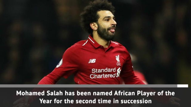 Mohamed Salah named African Player of the Year