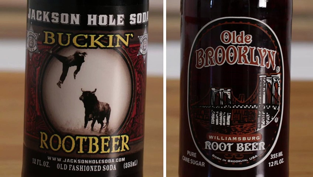 Root Beer Battle and Taste Test - Jackson Hole Soda Buckin Root Beer vs Olde Brooklyn Root Beer
