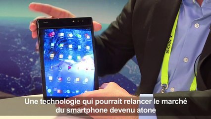 Des écrans pliables et enroulables présentés au CES