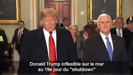 L'impasse budgétaire s'aggrave aux Etats-Unis, Trump inflexible