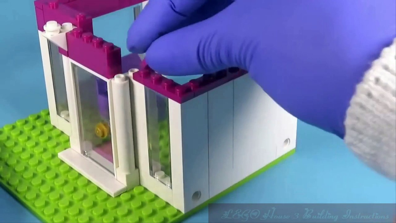 LEGO House 3 Building Instructions - LEGO Friends My Own Creations #018