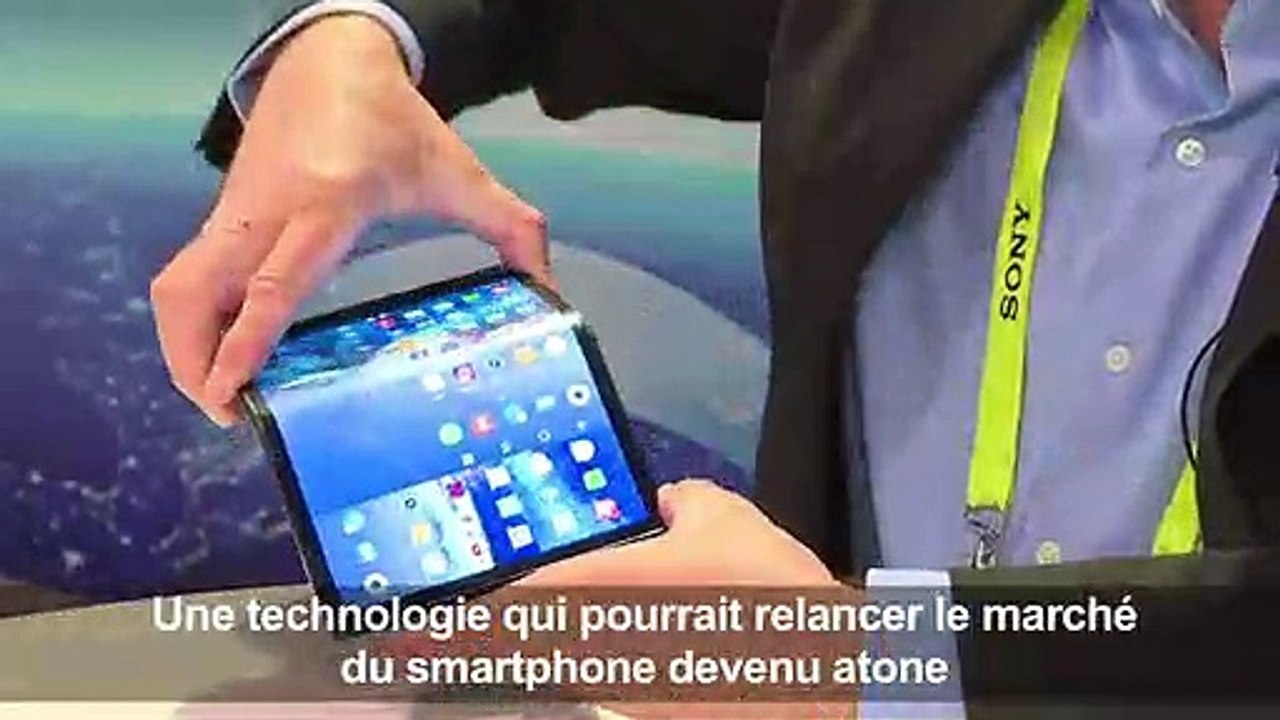 Des écrans pliables et enroulables présentés au CES