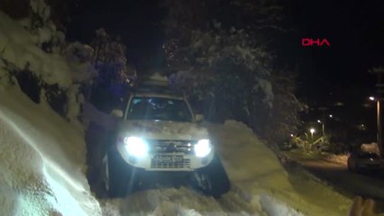 Zonguldak'ta Ekipler Hasta Kadın İçin Seferber Oldu