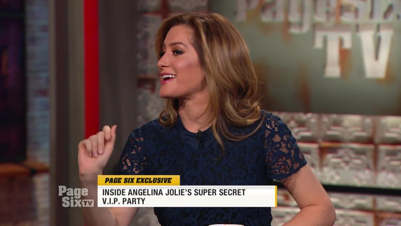 #AngelinaJolie threw a party for @alfonsocuaron, and we have the inside scoop! Tune in to #PageSixTV for all the deets on the guest list, why guests had to put blackout stickers on their phones and more!