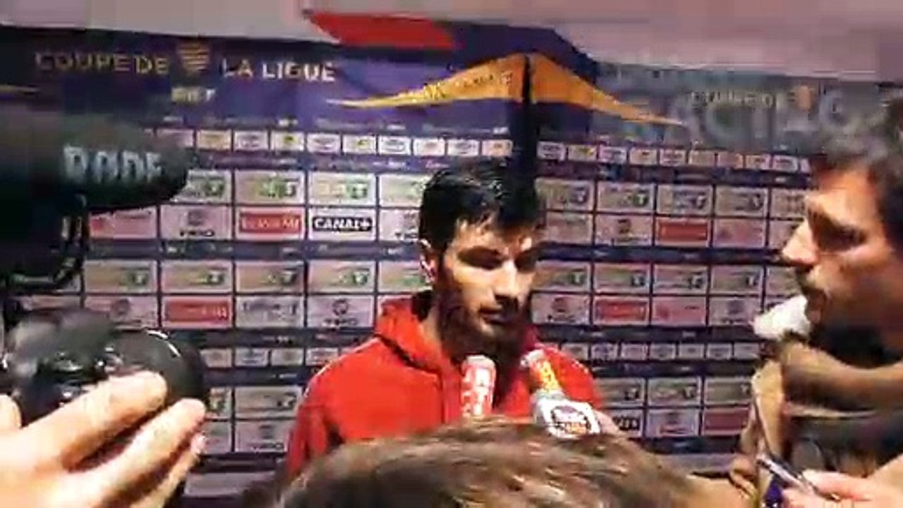 Réaction de Martin Terrier suite à la défaite de l'OL en Quart de finale de la Coupe de la ligue BKT