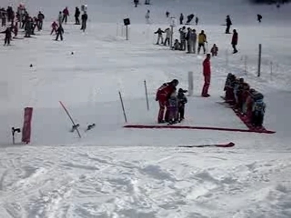 Mes débuts au ski alpin