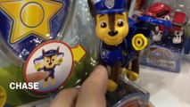 Paw Patrol Nickelodeon Action Pack Pup and Badge Rocky Marshall Rubble Chase