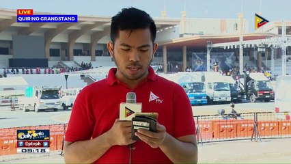 Update sa sitwasyon sa Quirino Grandstand, Maynila