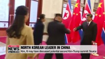 N. Korean leader holds summit with Chinese leader Xi in Beijing ahead of possible Trump meeting