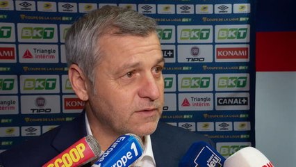 FOOTBALL: Coupe de la Ligue: CdL - Genesio : "Ce groupe mérite de gagner des trophées"