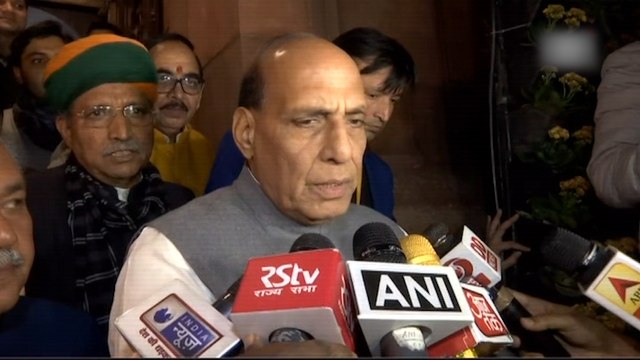 Rajnath Singh says Reservation Bill will be passed in Rajya Sabha