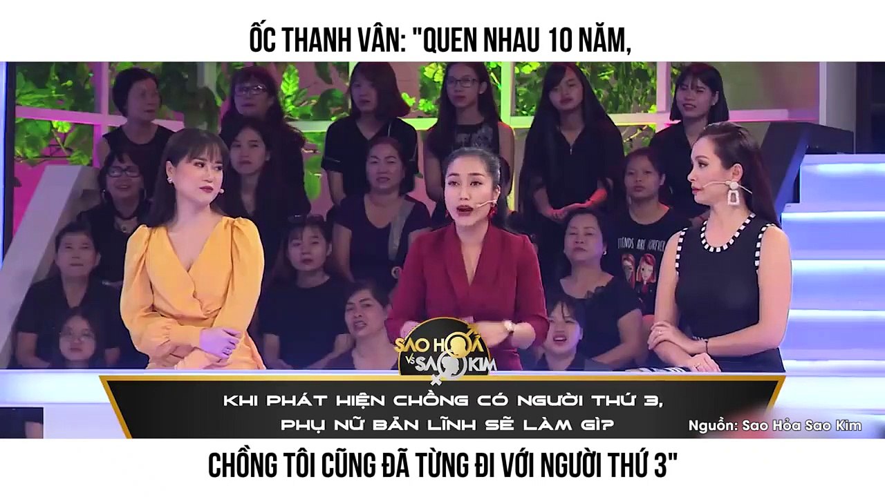 ỐC THANH VÂN: "QUEN NHAU 10 NĂM,  CHỒNG TÔI CŨNG ĐÃ TỪNG ĐI VỚI NGƯỜI THỨ 3"