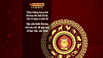 MS Tử vi năm 2019: Dự đoán vận mệnh và may mắn của tuổi Tý