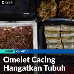Omelet Cacing Hangatkan Tubuh