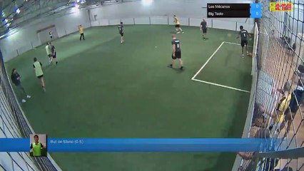 But de Mario (0-5) - Les Mécanos Vs Big Testo - 08/01/19 20:00 - LIGUE 4 - Poitiers Game Parc