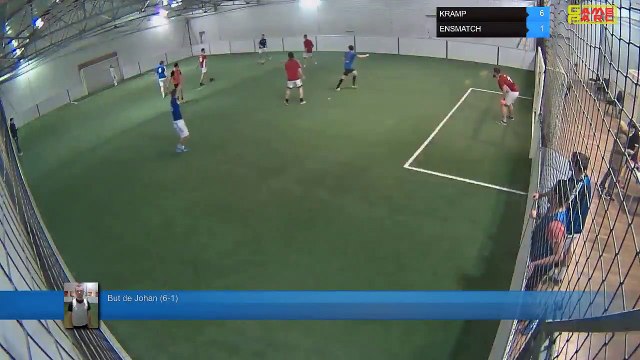 But de Johan (6-1) - KRAMP Vs ENSMATCH - 08/01/19 19:00 - LIGUE 3 - Poitiers Game Parc