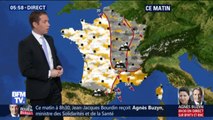 Météo: de la pluie et un peu de neige sur l'est du pays