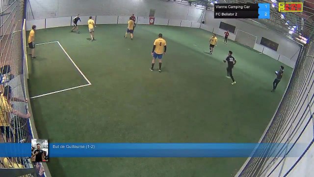 But de Guillaume (1-2) - Vienne Camping Car Vs FC Bellator 2 - 08/01/19 19:00 - LIGUE 4