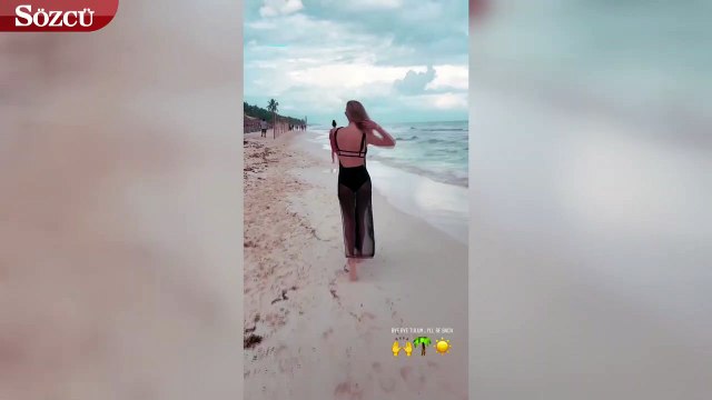 Şeyma Subaşı Tulum’a veda etti