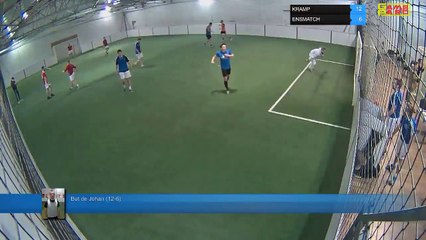 But de Johan (12-6) - KRAMP Vs ENSMATCH - 08/01/19 19:00 - LIGUE 3 - Poitiers Game Parc