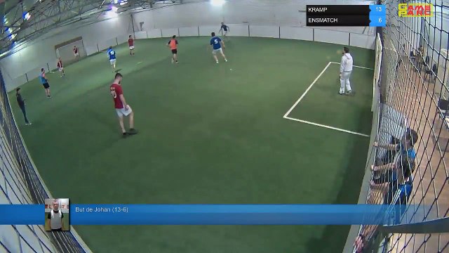 But de Johan (13-6) - KRAMP Vs ENSMATCH - 08/01/19 19:00 - LIGUE 3 - Poitiers Game Parc